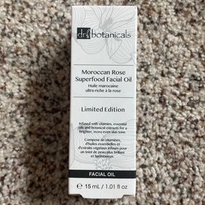 NEW! VEGAN FRIENDLY! Dr Botanicals Morrocan Rose Superfood Facial Oil